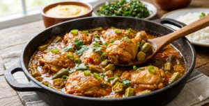 🍲 Frango com Quiabo Mineiro: O Segredo de Minas na Sua Mesa! 🐔🌿✨