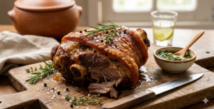 🍲 Joelho de Porco Assado Mineiro da Cozinha da G: O Sabor da Tradição! 🍖🍺✨