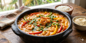 🥘 Moqueca de Camarão à Mineira: Sabor do Mar com DNA da Roça! 🥘🦐✨