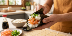 🍣 Temaki Completo de Salmão: O ‘Japa’ que Conquistou as Minas! 🍣